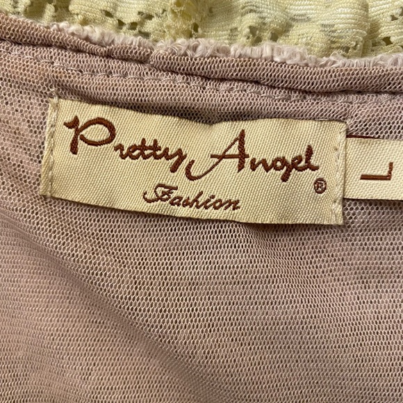 Pretty Angel - linen , cotton, natural stunning top - Picture 3 of 10